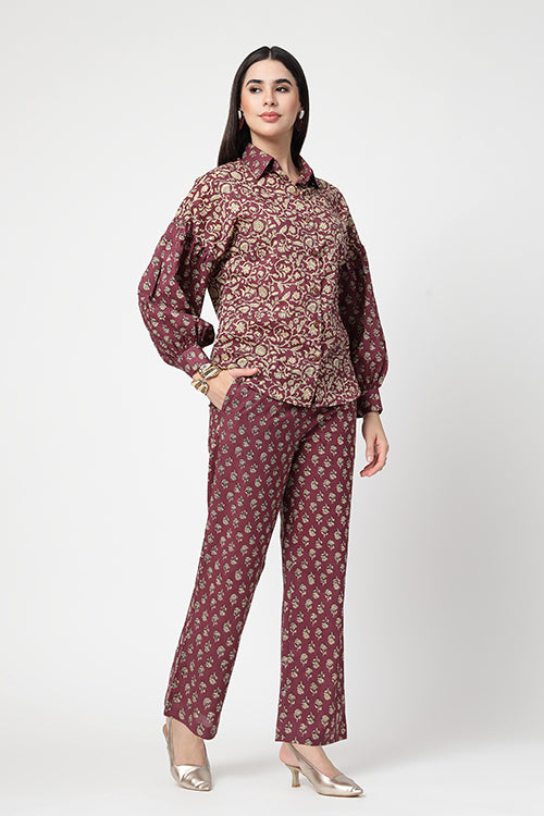 Wine Bagh Shirt