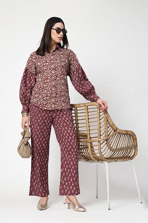 Wine Bagh Shirt