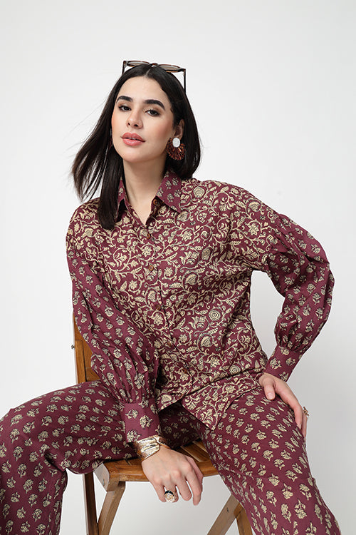 Wine Bagh Shirt