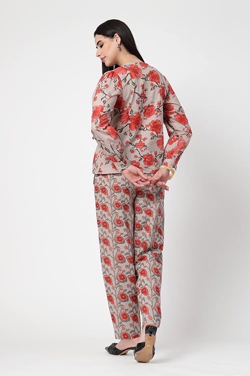 The Chinnamon Tie Waist Co-Ord Set