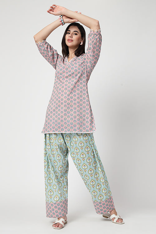 Blush Bazar Farshi Salwar Co-Ord Set