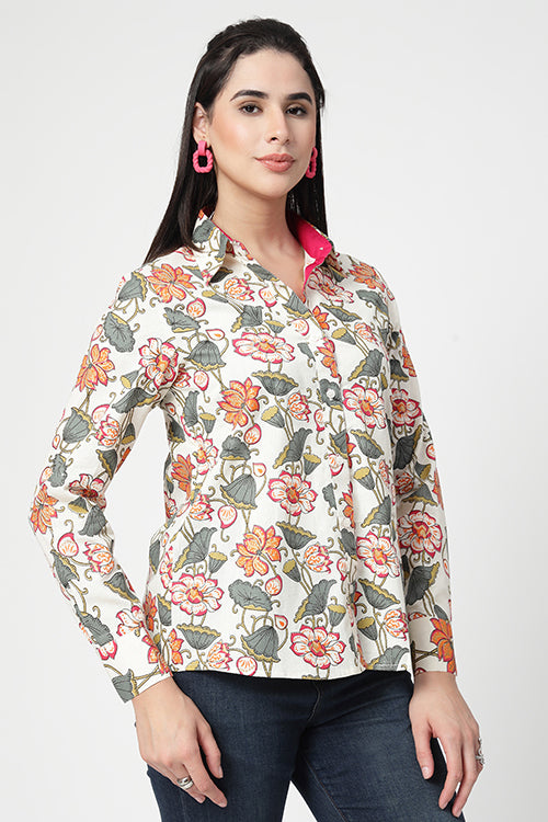 Retro Floral Shirt