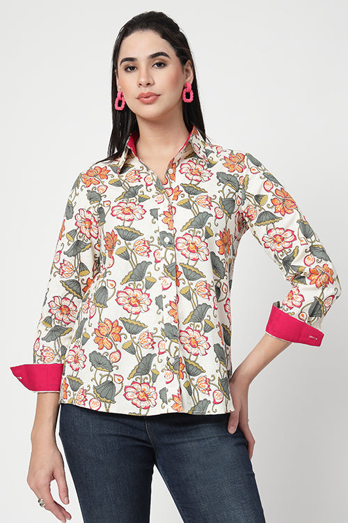 Retro Floral Shirt