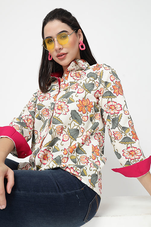 Retro Floral Shirt
