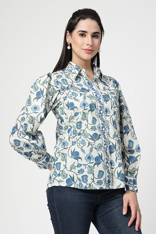 Indigo Jaal Shirt