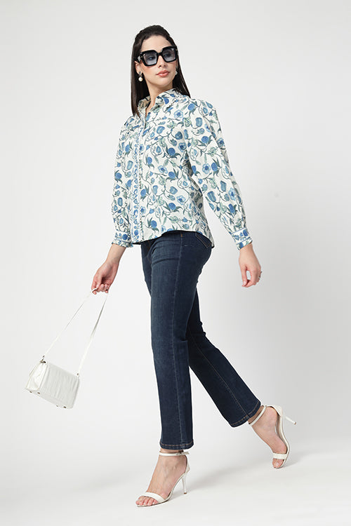 Indigo Jaal Shirt