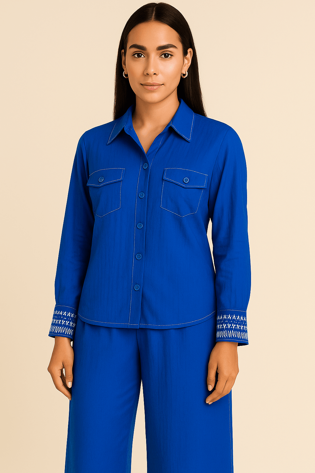 Blue Co-ord Set - Perini