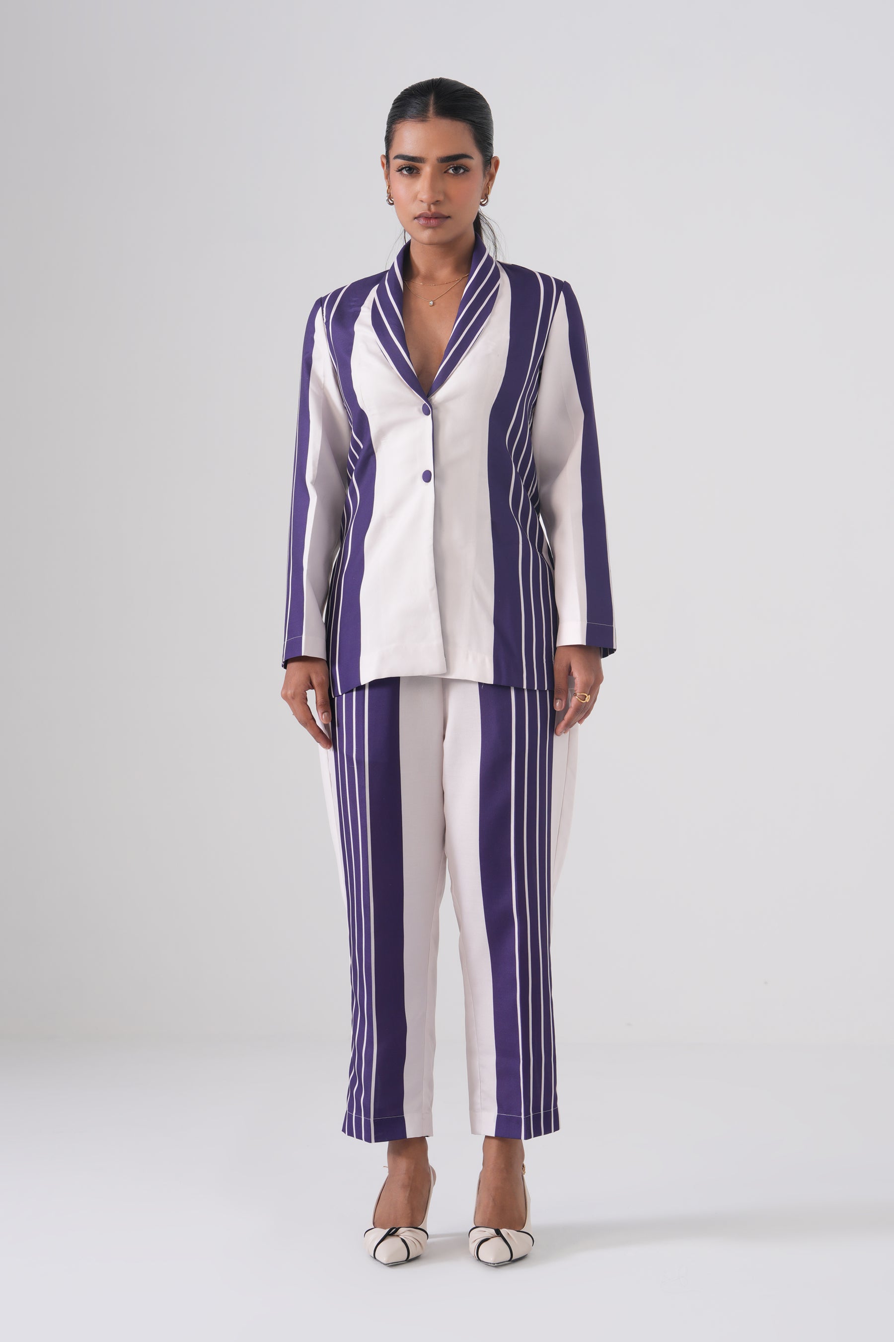 Linear Luxe Suit