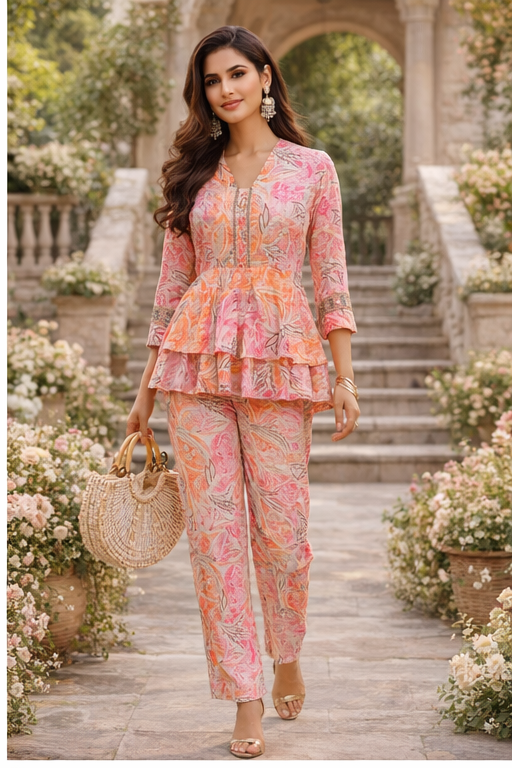 Multicolor Carnival Co-ord Set