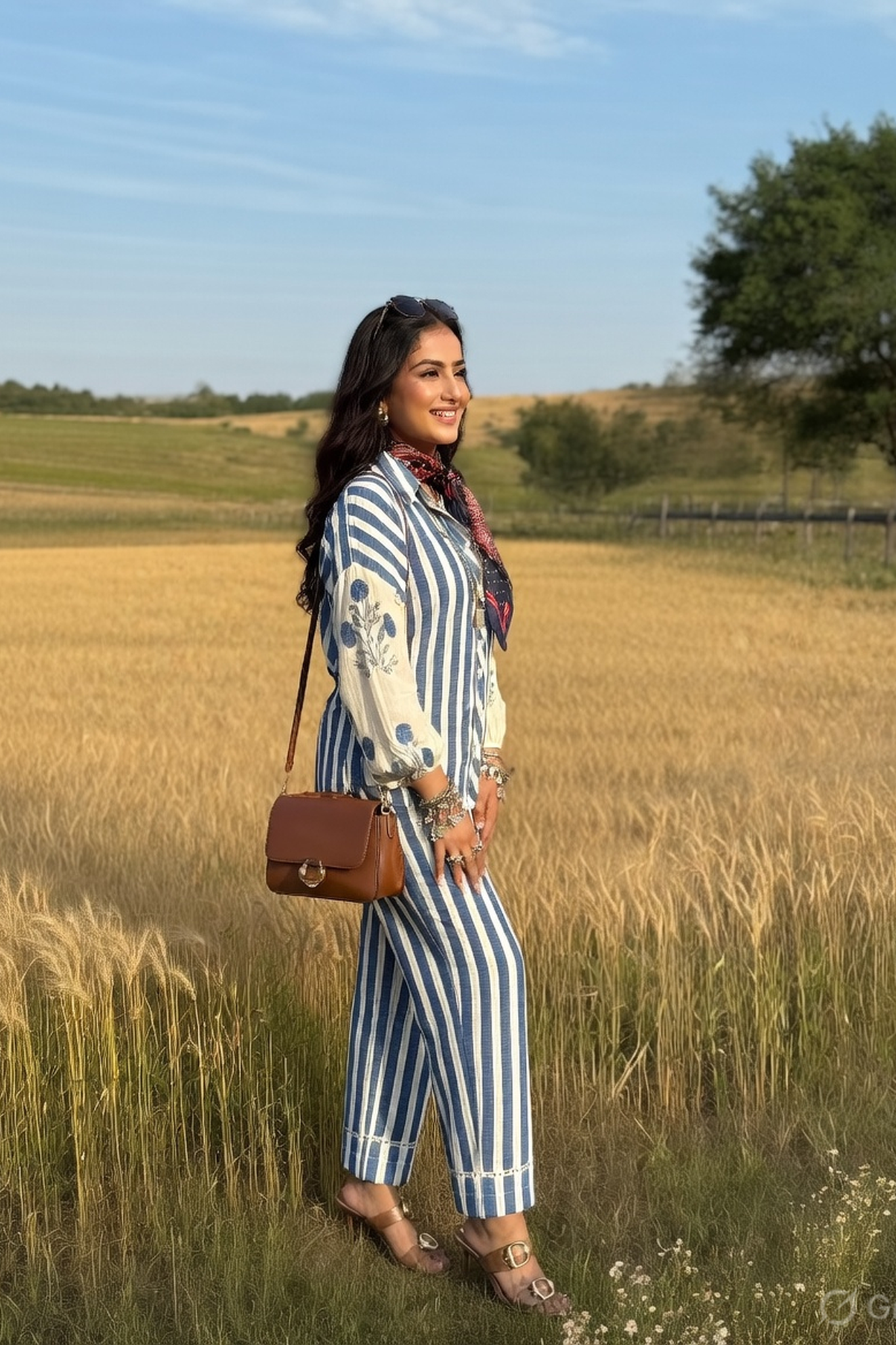 Blue Marshmello Co-ord Set