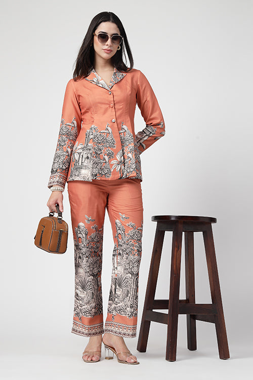 Zaffran Haveli Blazer Co-Ord Set