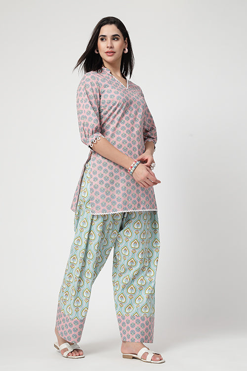 Blush Bazar Farshi Salwar Co-Ord Set