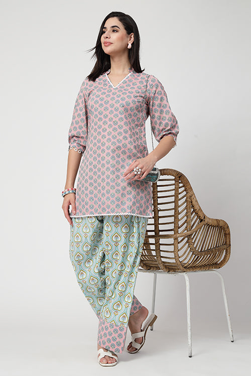 Blush Bazar Farshi Salwar Co-Ord Set