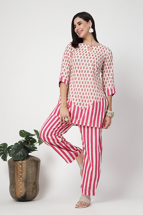 The Rooh Afza Kurta Co-Ords Set