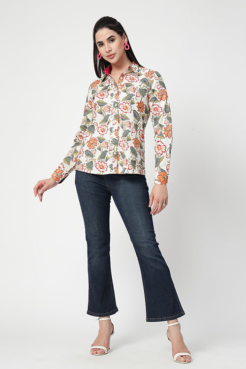 Retro Floral Shirt