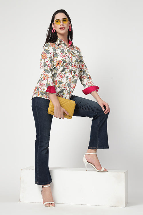 Retro Floral Shirt