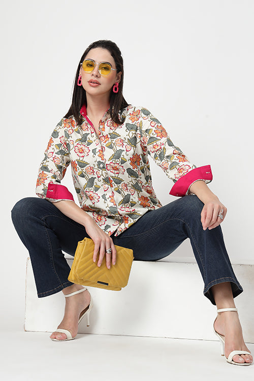 Retro Floral Shirt