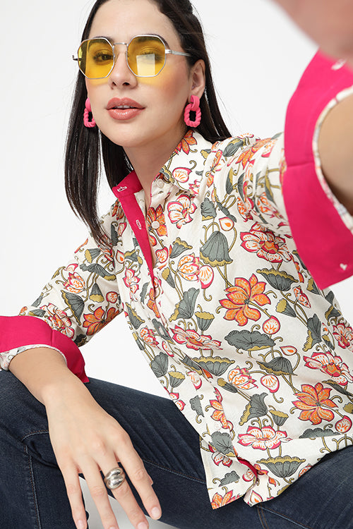 Retro Floral Shirt