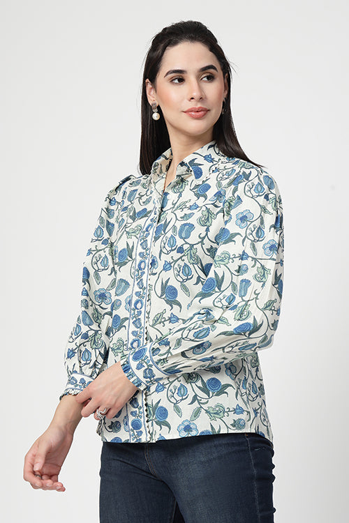 Indigo Jaal Shirt