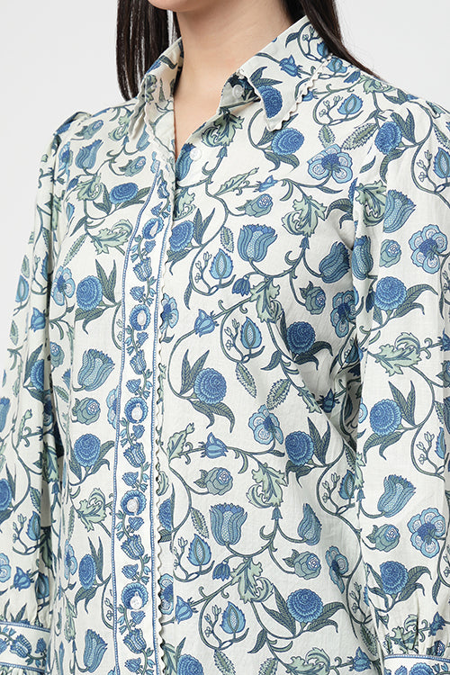 Indigo Jaal Shirt