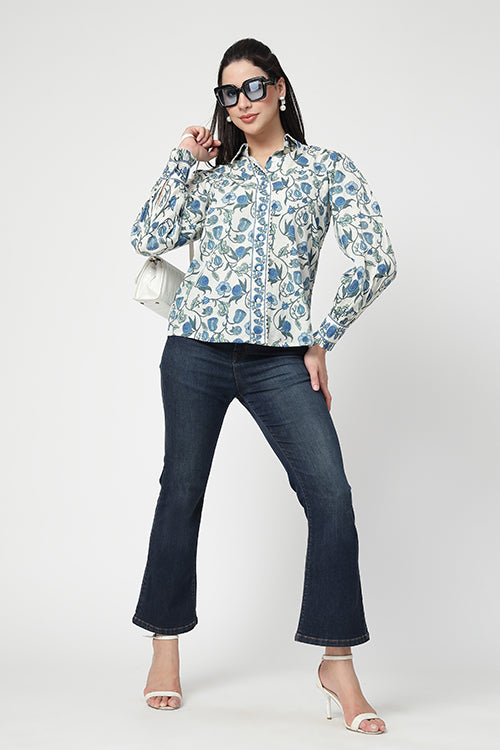 Indigo Jaal Shirt