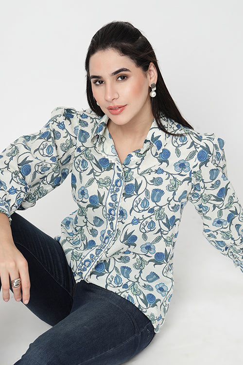 Indigo Jaal Shirt