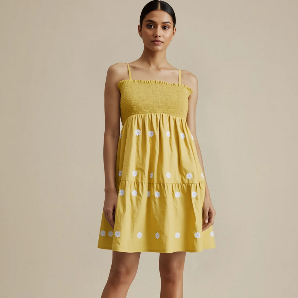 Embroidered Sunny Day Dress