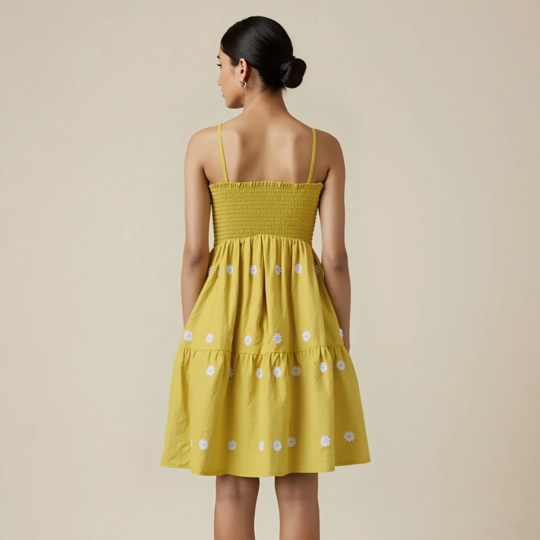Embroidered Sunny Day Dress