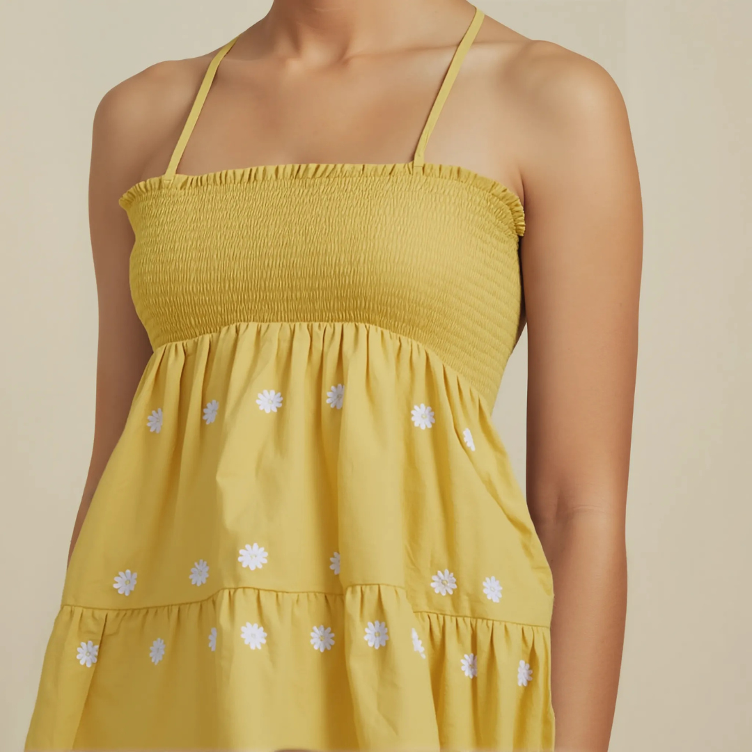 Embroidered Sunny Day Dress