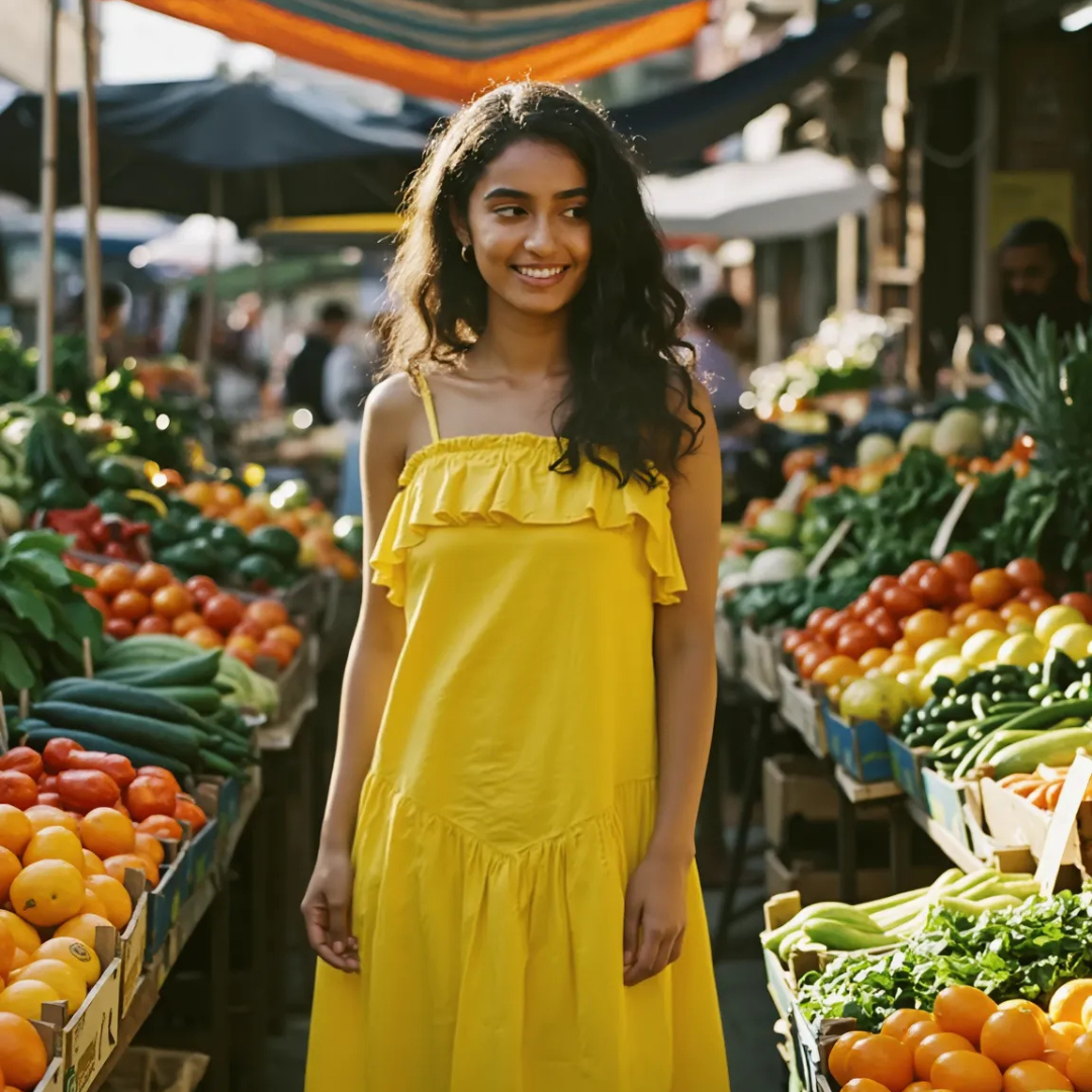 Buttercup Drop Waist Dress