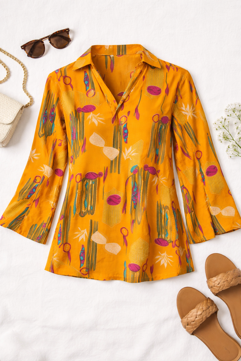 Mustard Flow Shirt