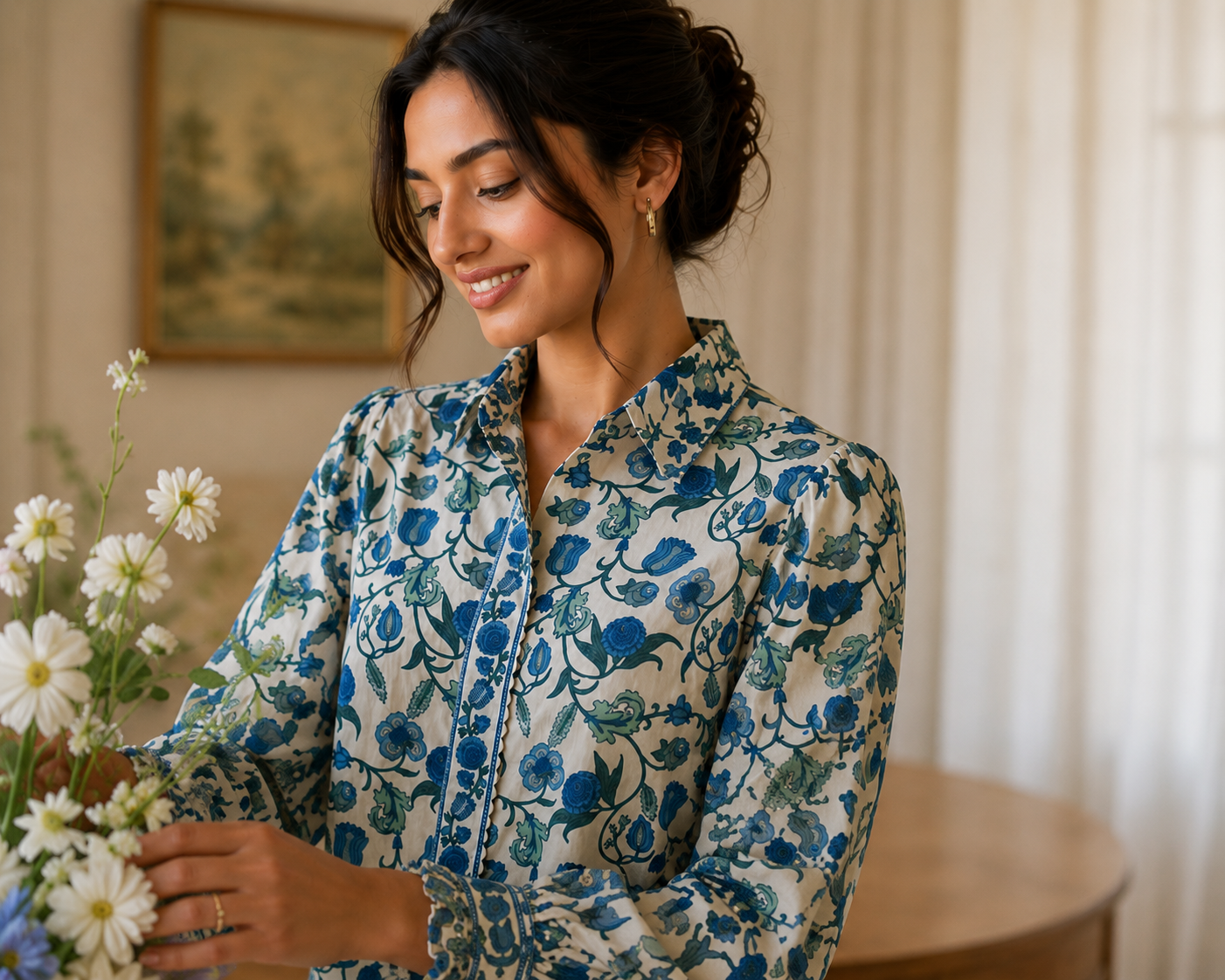 Indigo Jaal Shirt