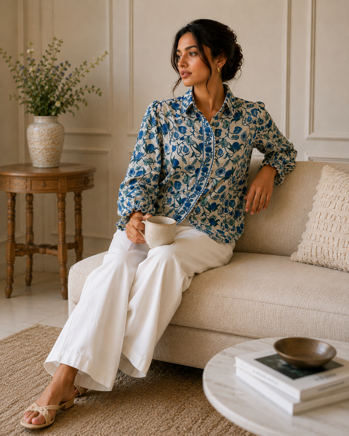 Indigo Jaal Shirt