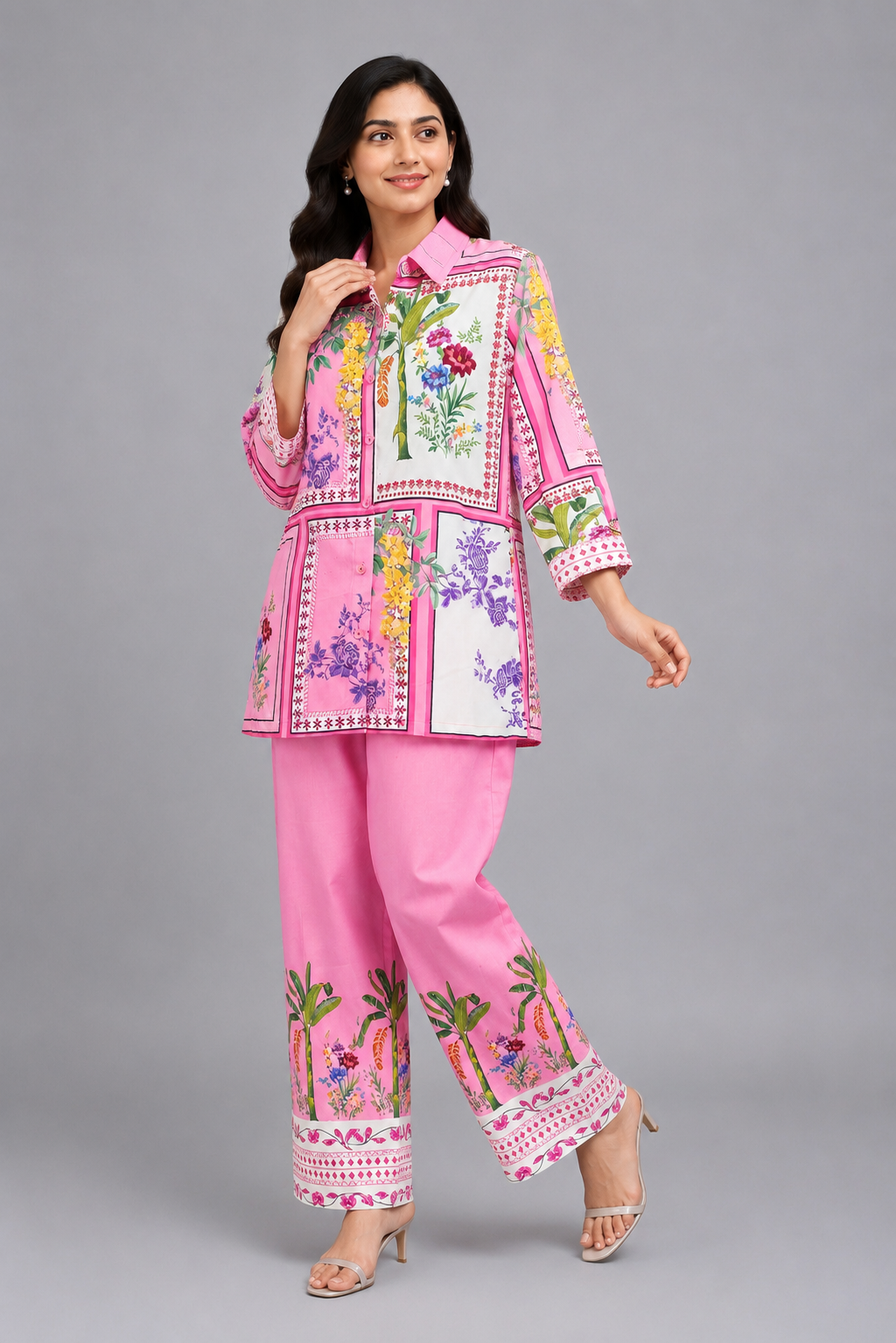 Rosy Boxy Co-ord Set
