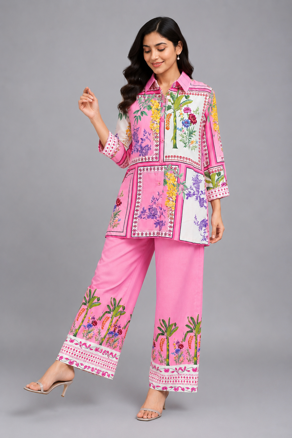 Rosy Boxy Co-ord Set