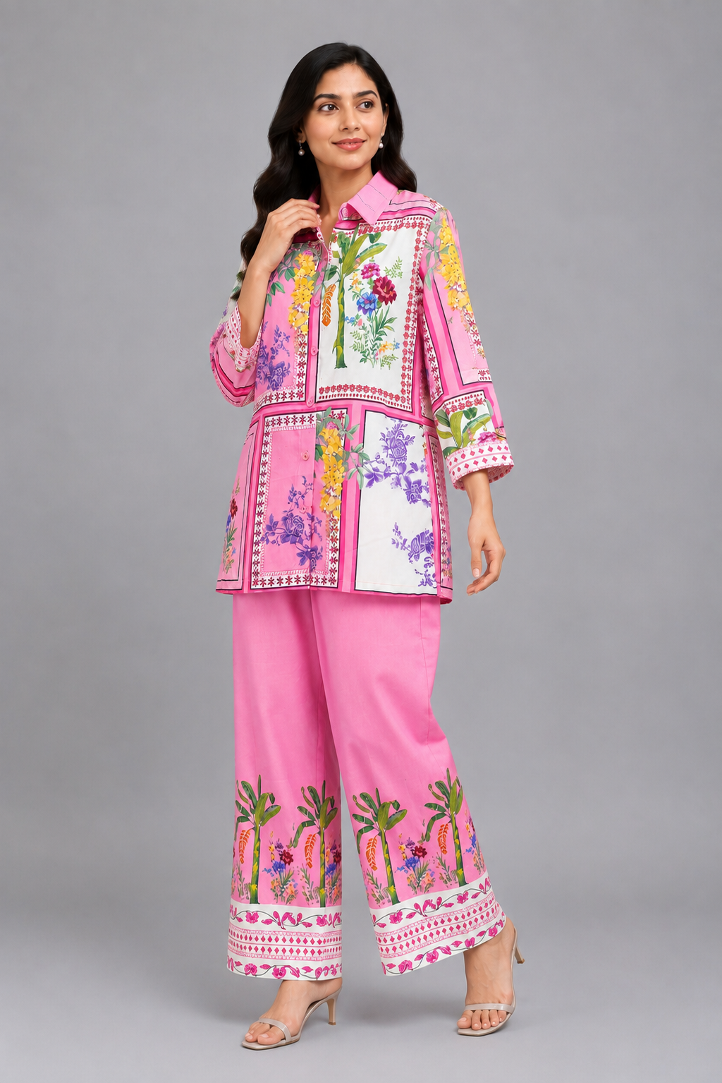 Rosy Boxy Co-ord Set