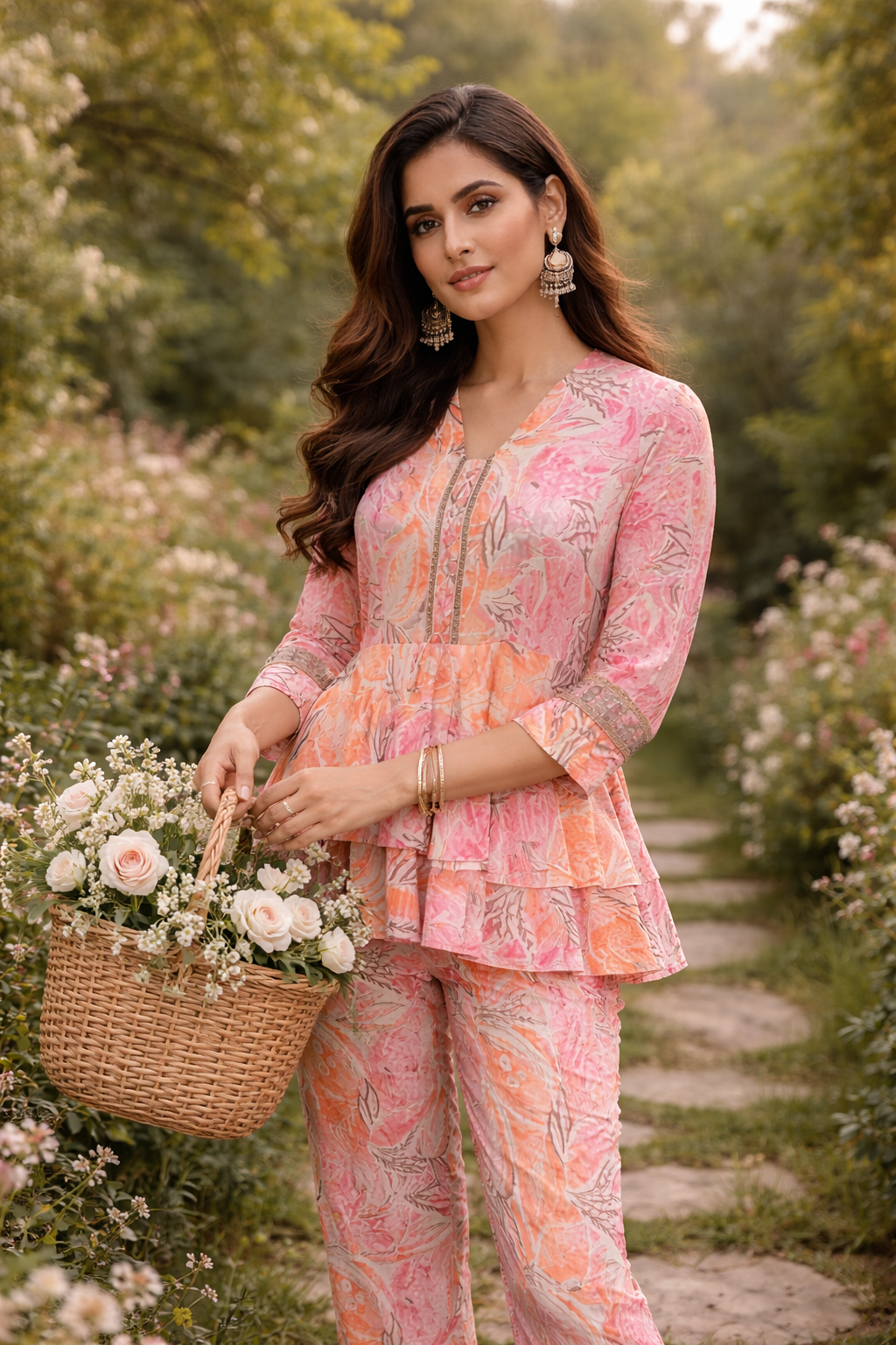 Multicolor Carnival Co-ord Set