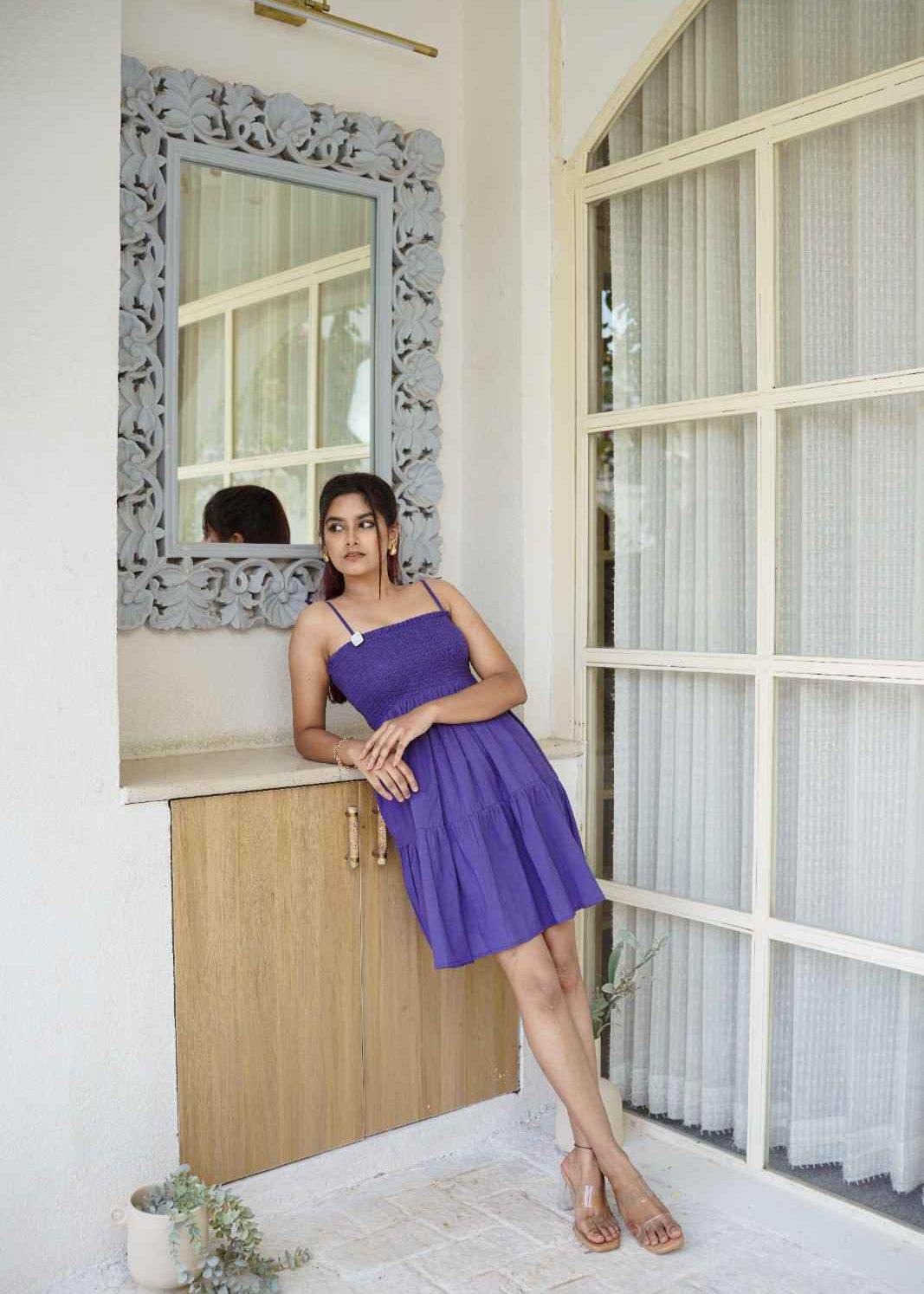 Boho Smocking Dress - Perini