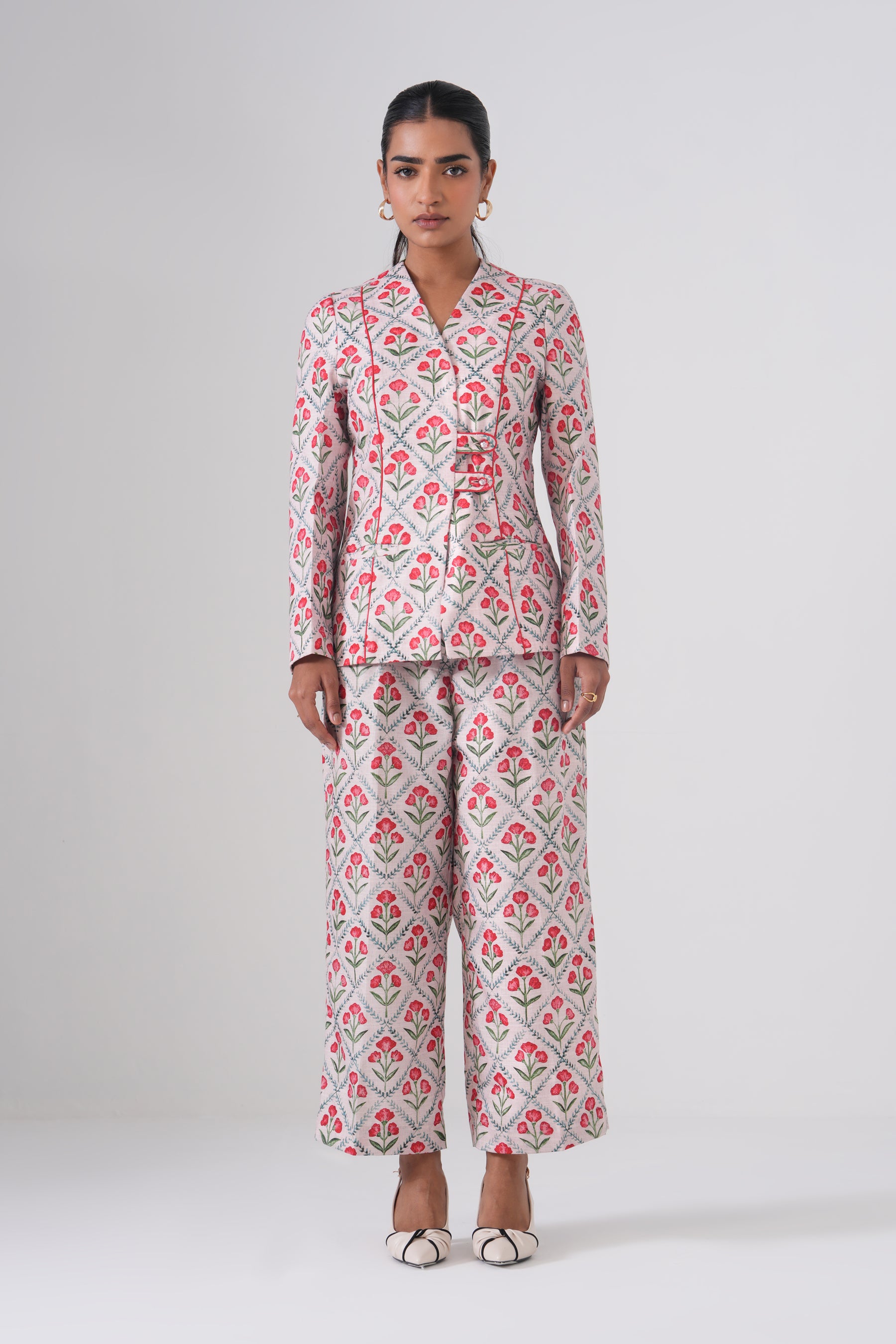 Garden Grid Co-ord Set