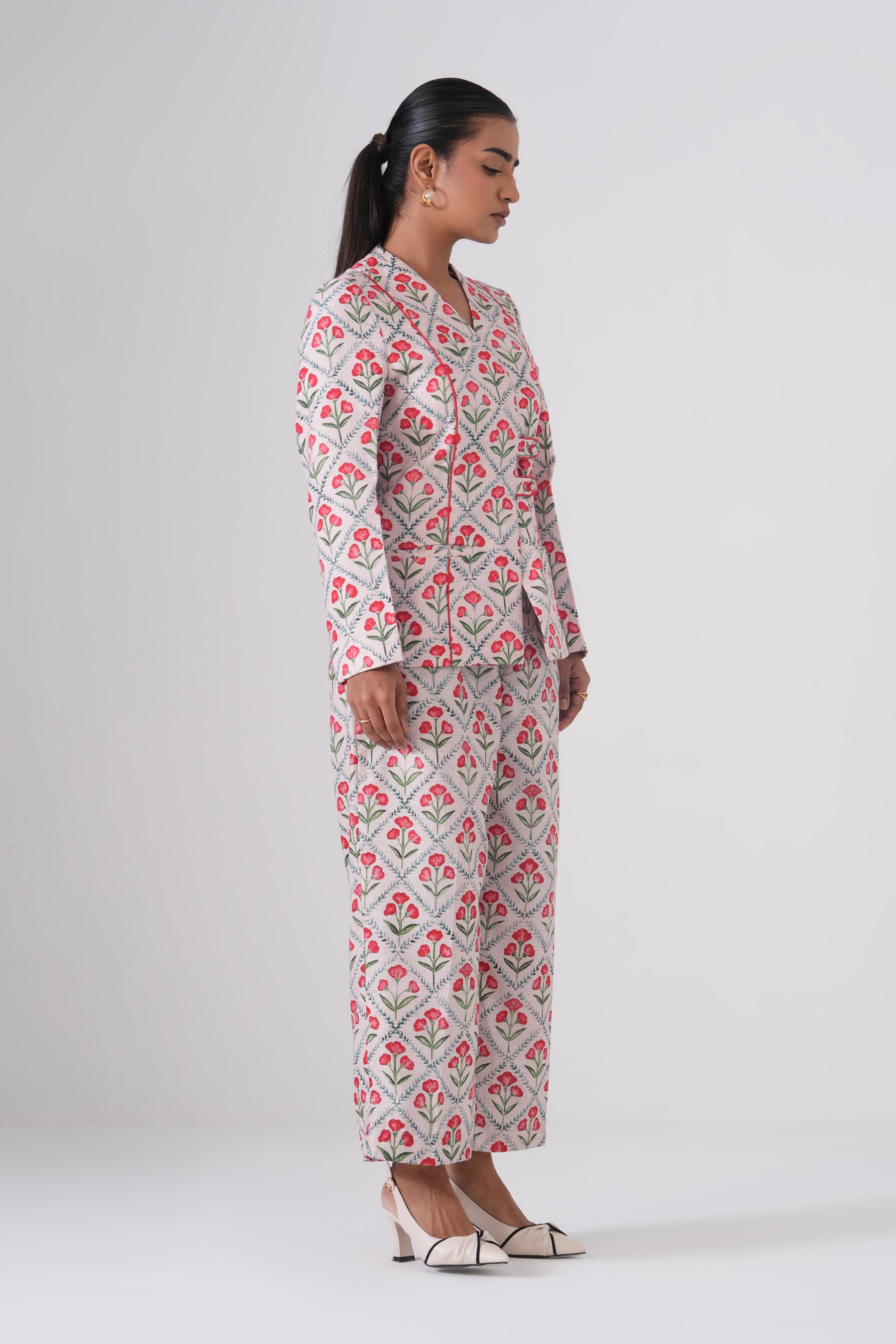 Garden Grid Co-ord Set