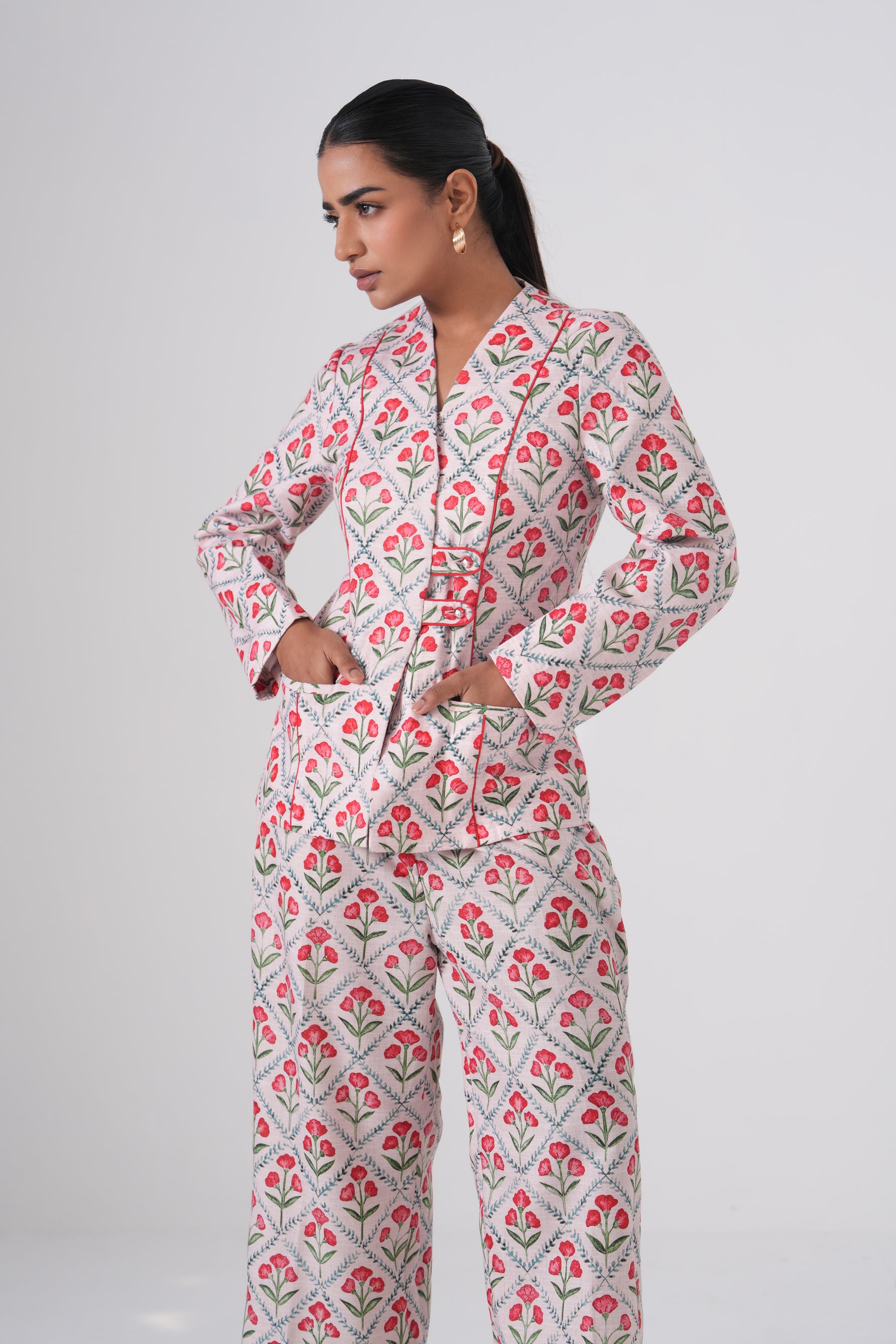 Garden Grid Co-ord Set