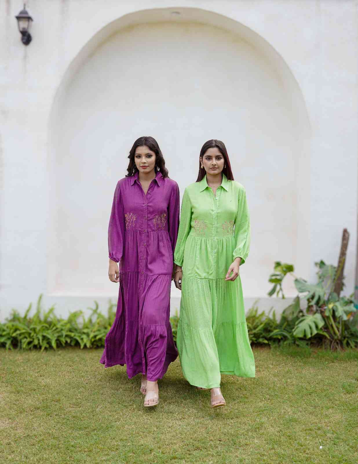 Breezy Maxi Shirt Dress