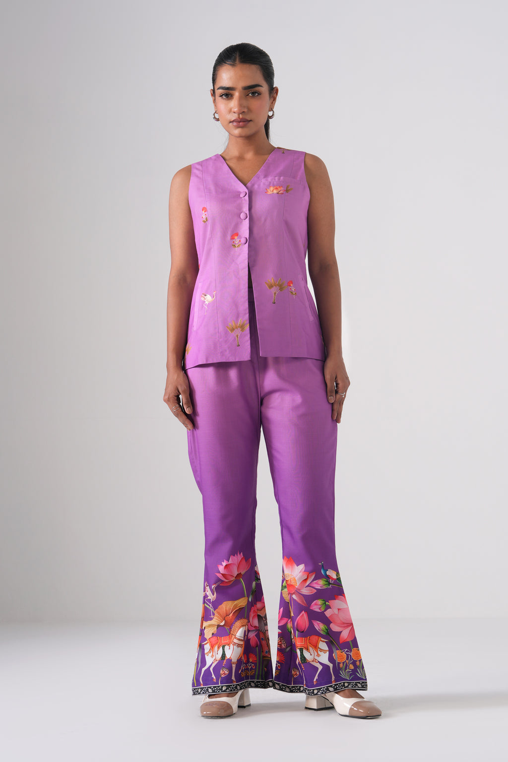 Lotus Bloom Vest Coord