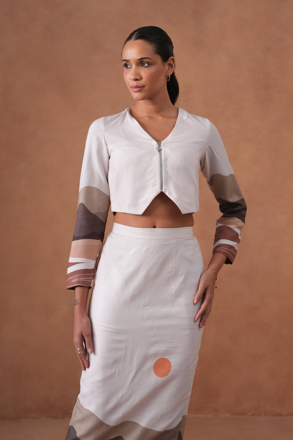 Pebble Muse Skirt Co-ord Set