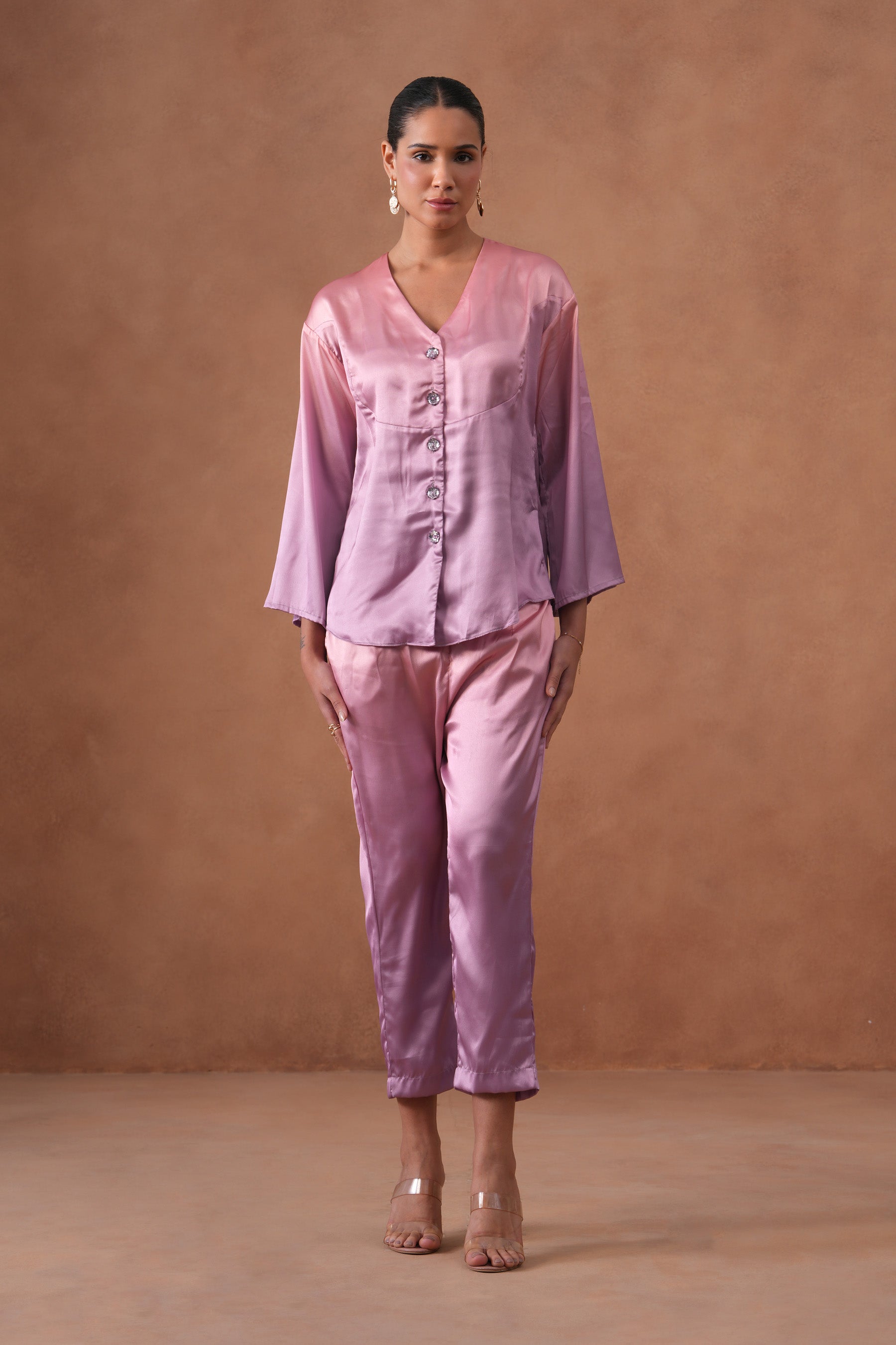 Rosé Ombre Evening Set