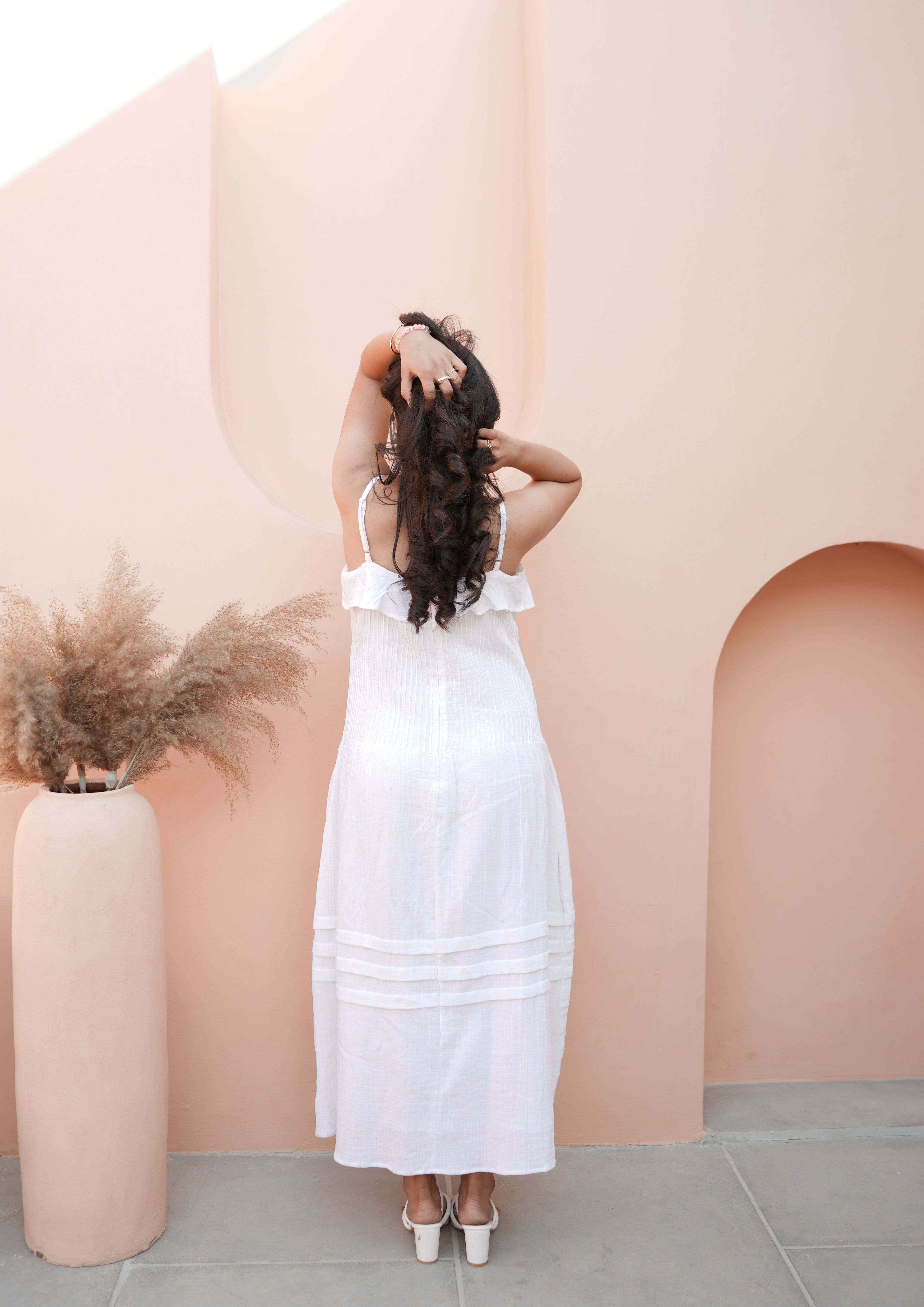 Pin Tuck Breezy Dress