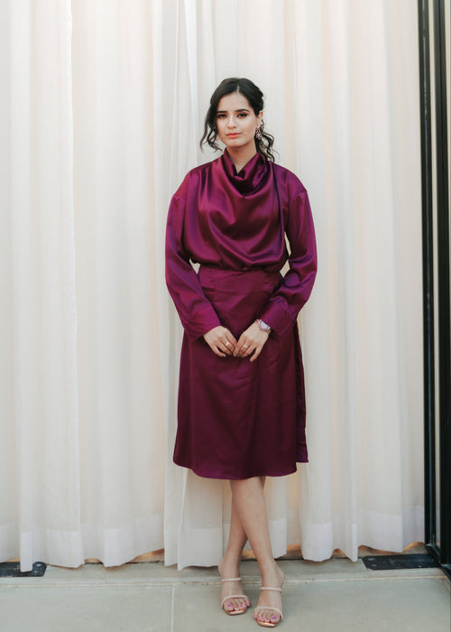 Violet Skirt Dress