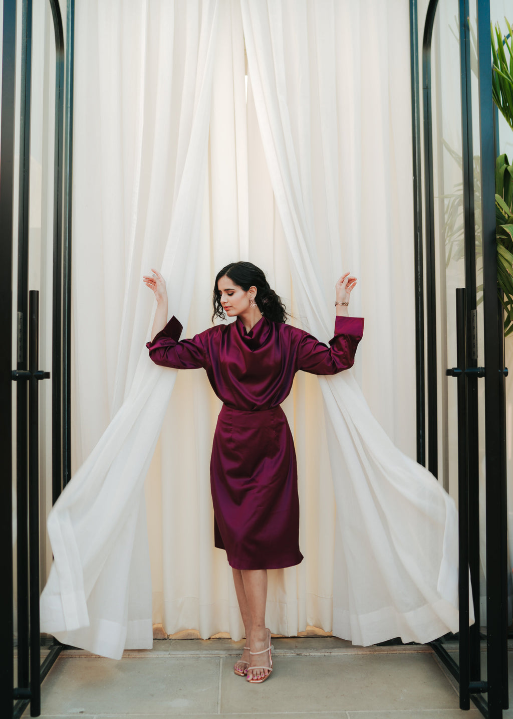 Violet Skirt Dress