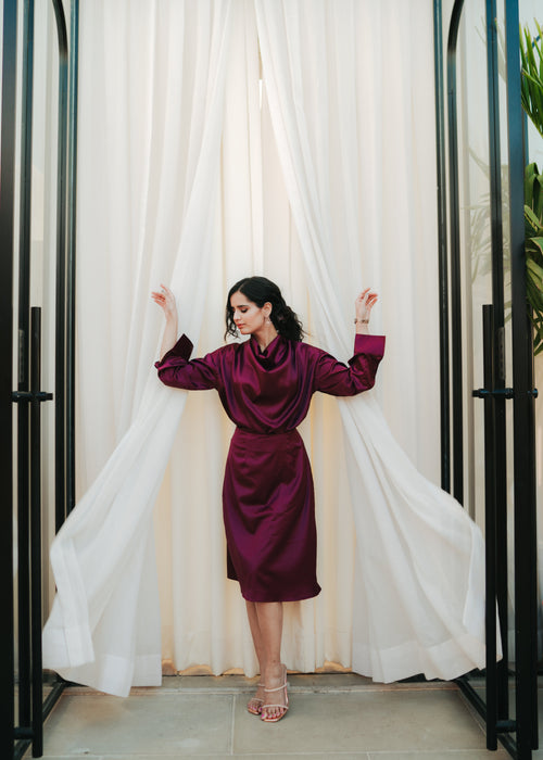 Violet Skirt Dress