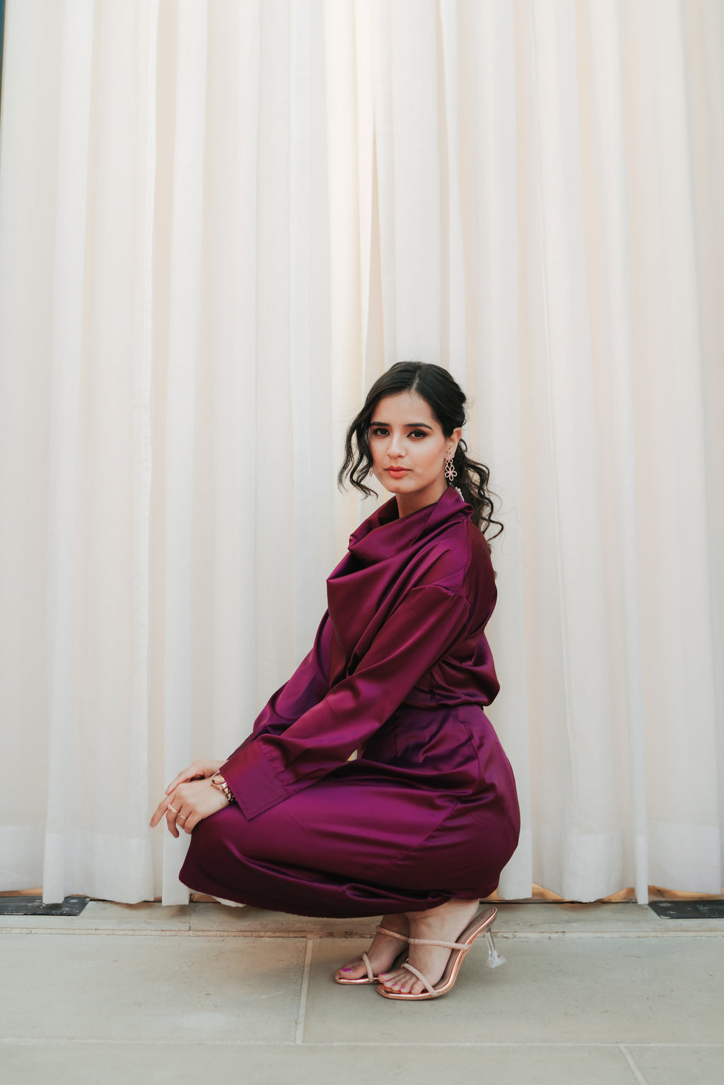 Violet Skirt Dress
